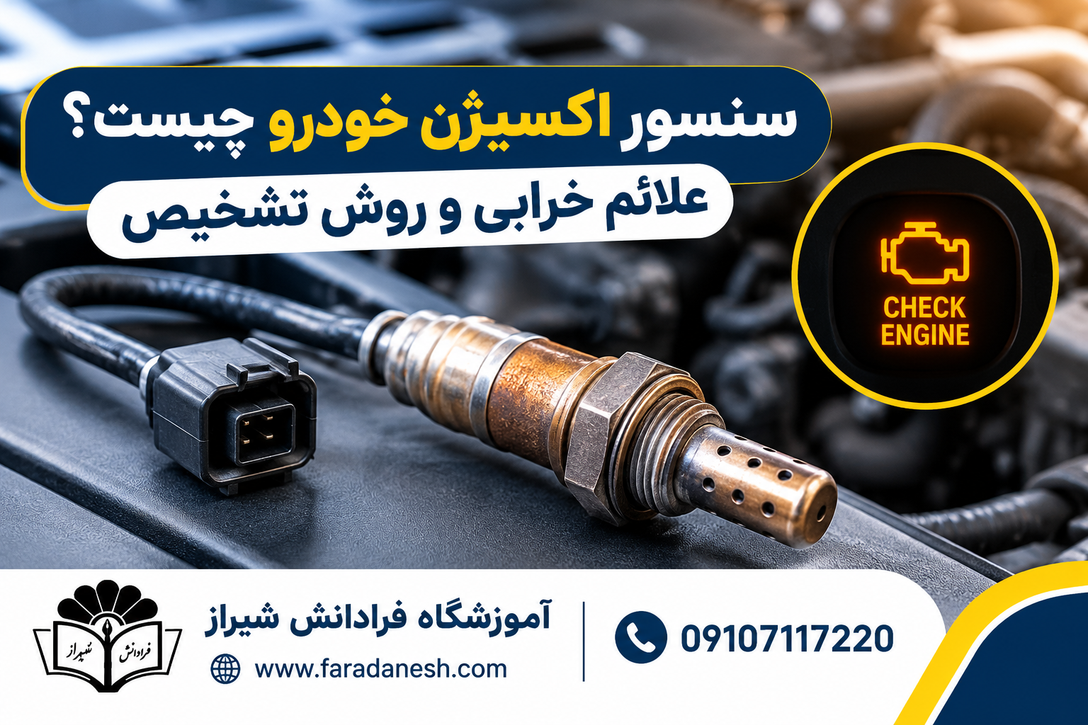 سنسور اکسیژن خودرو و علائم خرابی آن